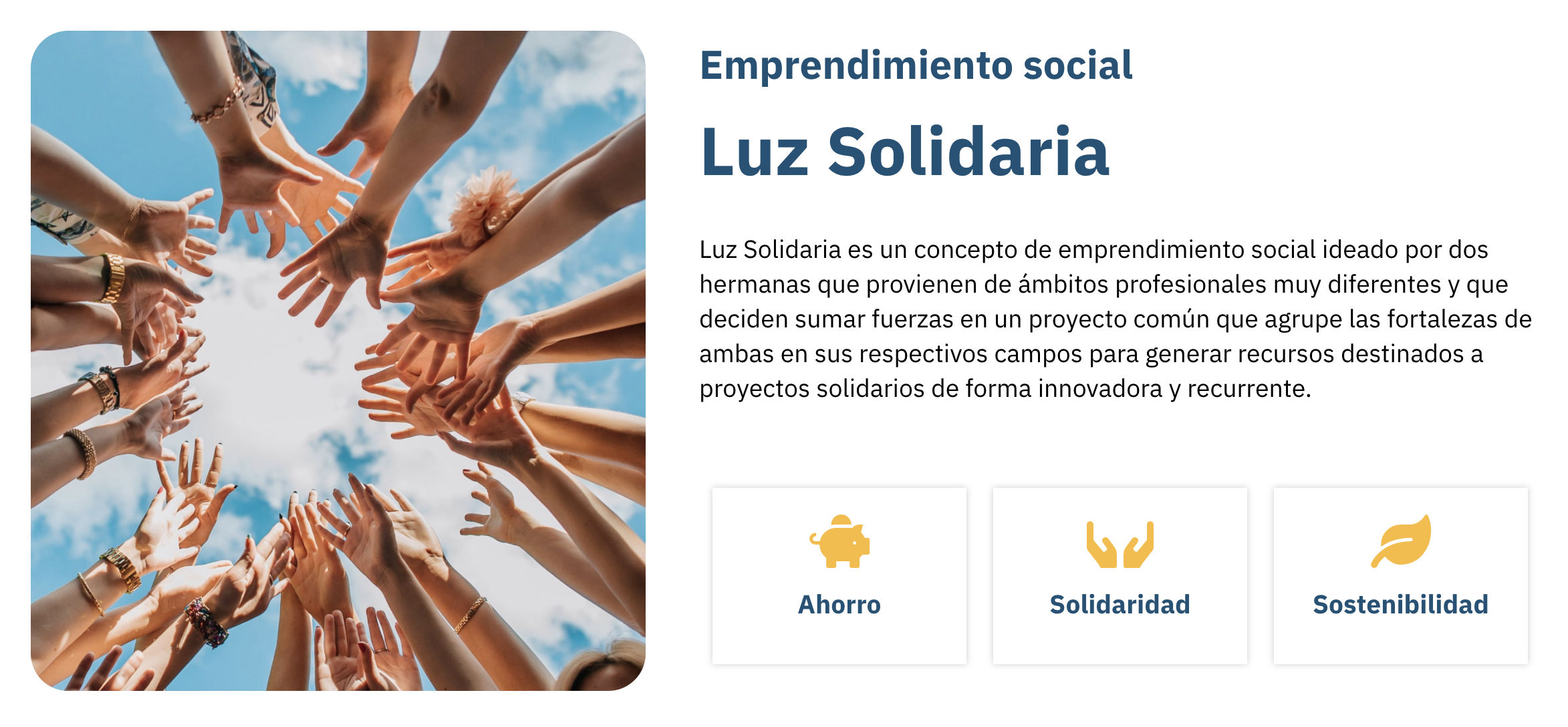 luz solidaria